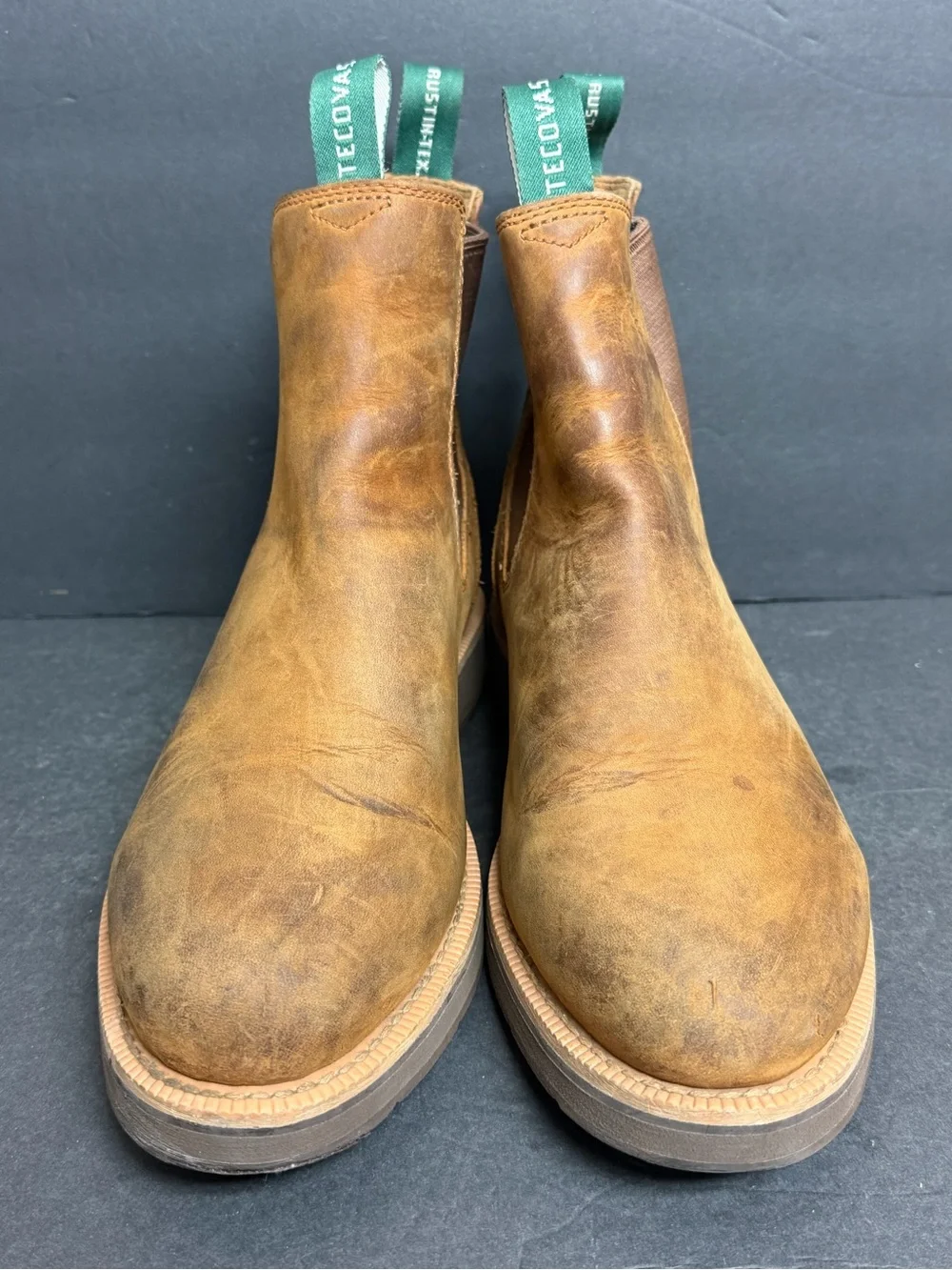 Tecovas Men's Rugged Chelsea Cowhide Boots, Style# M10080CSH, Size 10 D $265